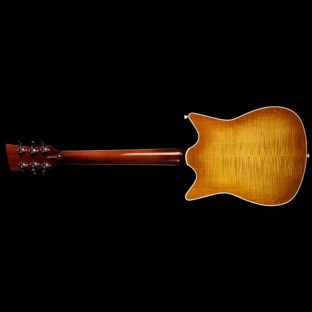 Frank Brothers Signature Model Electric Guitar Amber Sunburst — 3