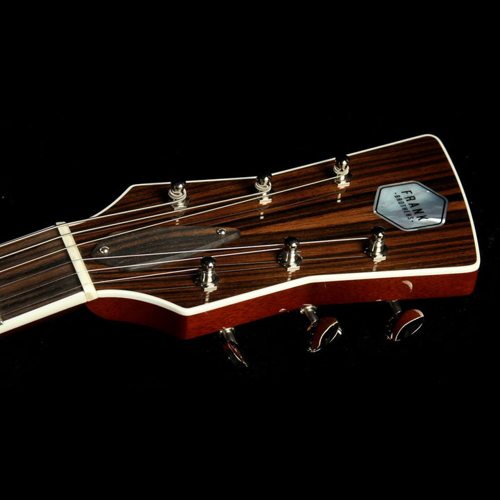 Frank Brothers Signature Model Electric Guitar Amber Sunburst