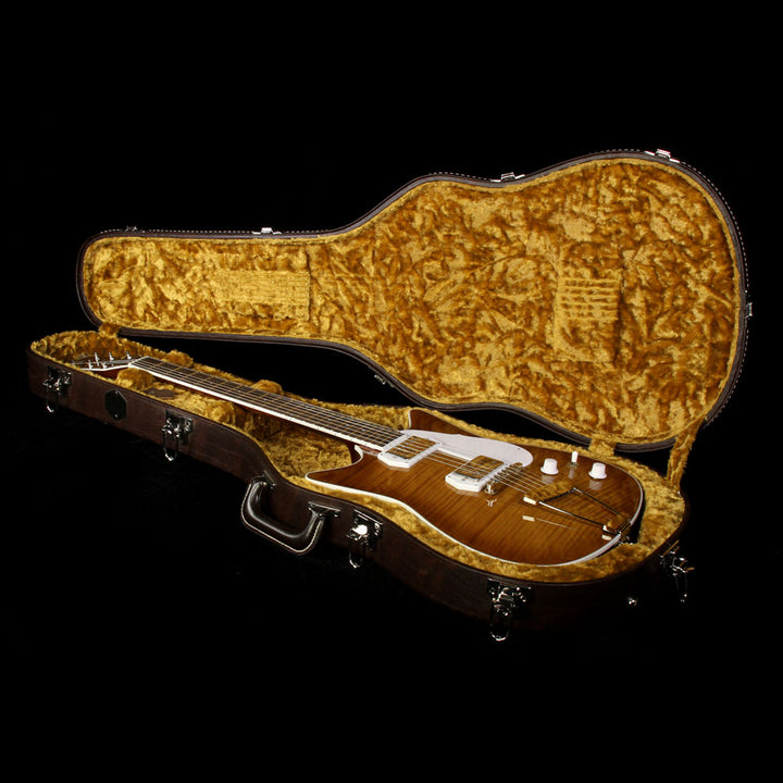 Frank Brothers Signature Model Electric Guitar Amber Sunburst