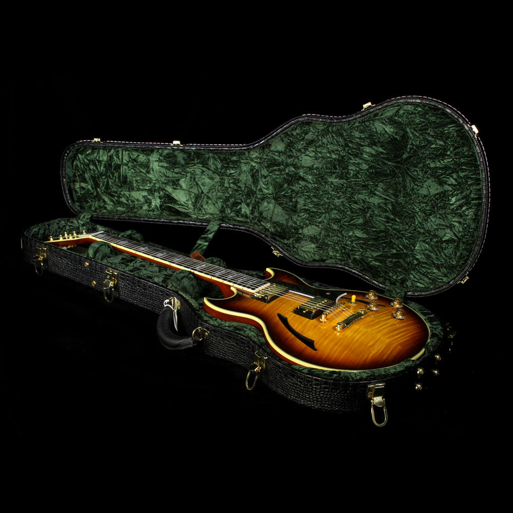 Used 2005 Gibson Custom Johnny A. Custom Electric Guitar Sunburst — 5