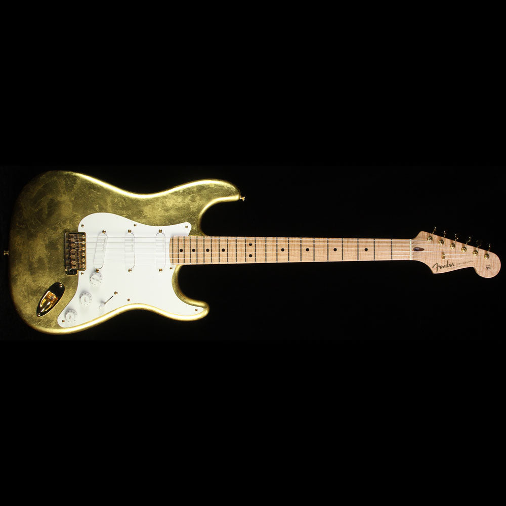 Used 2003 Fender Custom Shop Mark Kendrick Master Built Clapton Stratocaster Electric Guitar Gold Leaf — 2
