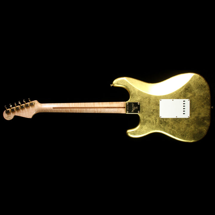 Used 2003 Fender Custom Shop Mark Kendrick Master Built Clapton Stratocaster Electric Guitar Gold Leaf