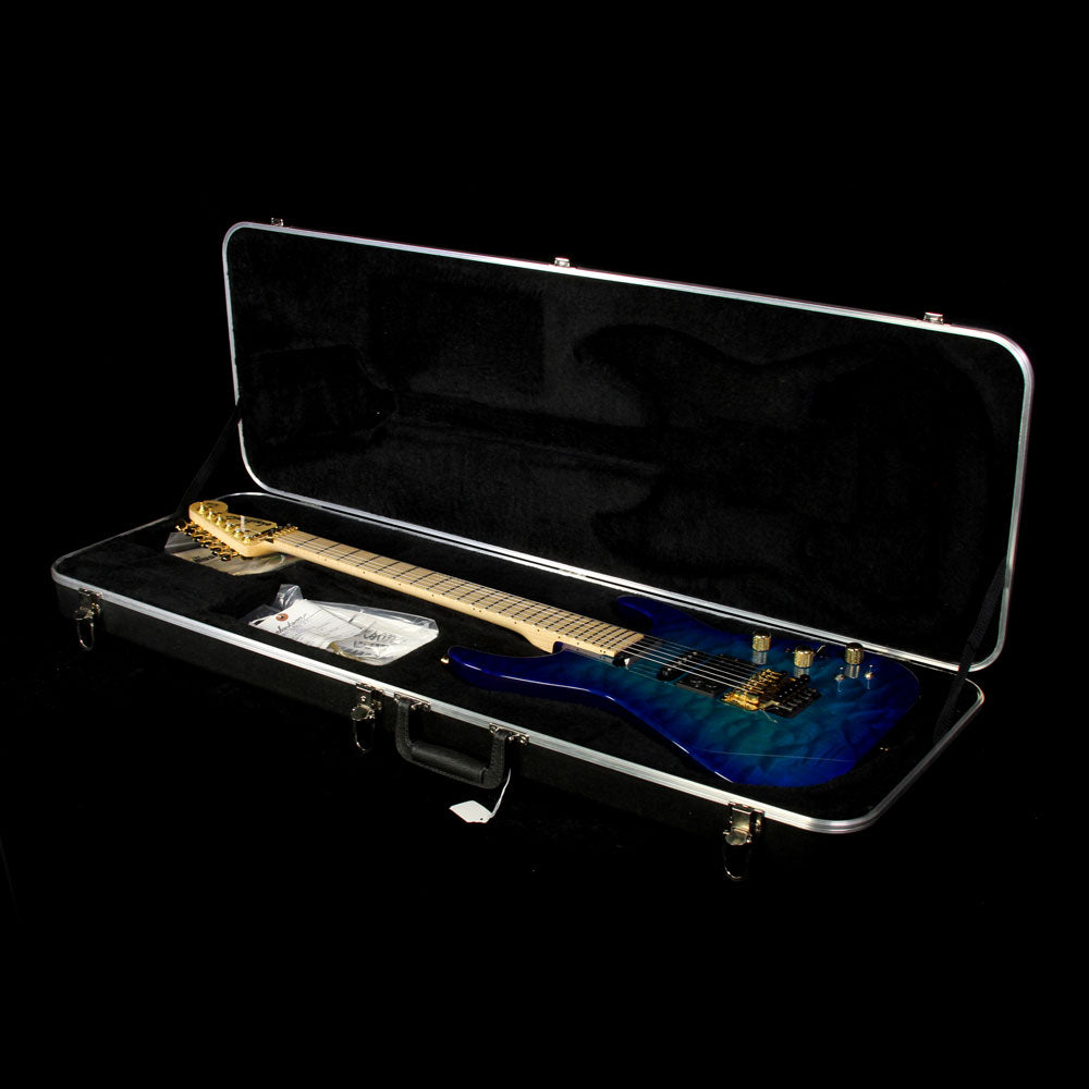 Used 2009 Jackson USA Select Artist PC1 Phil Collen Electric Guitar Chlorine — 5