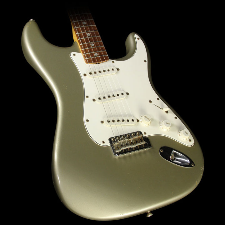 Used 2006 Fender Custom Shop '65 Stratocaster Relic Guitar Shoreline Gold