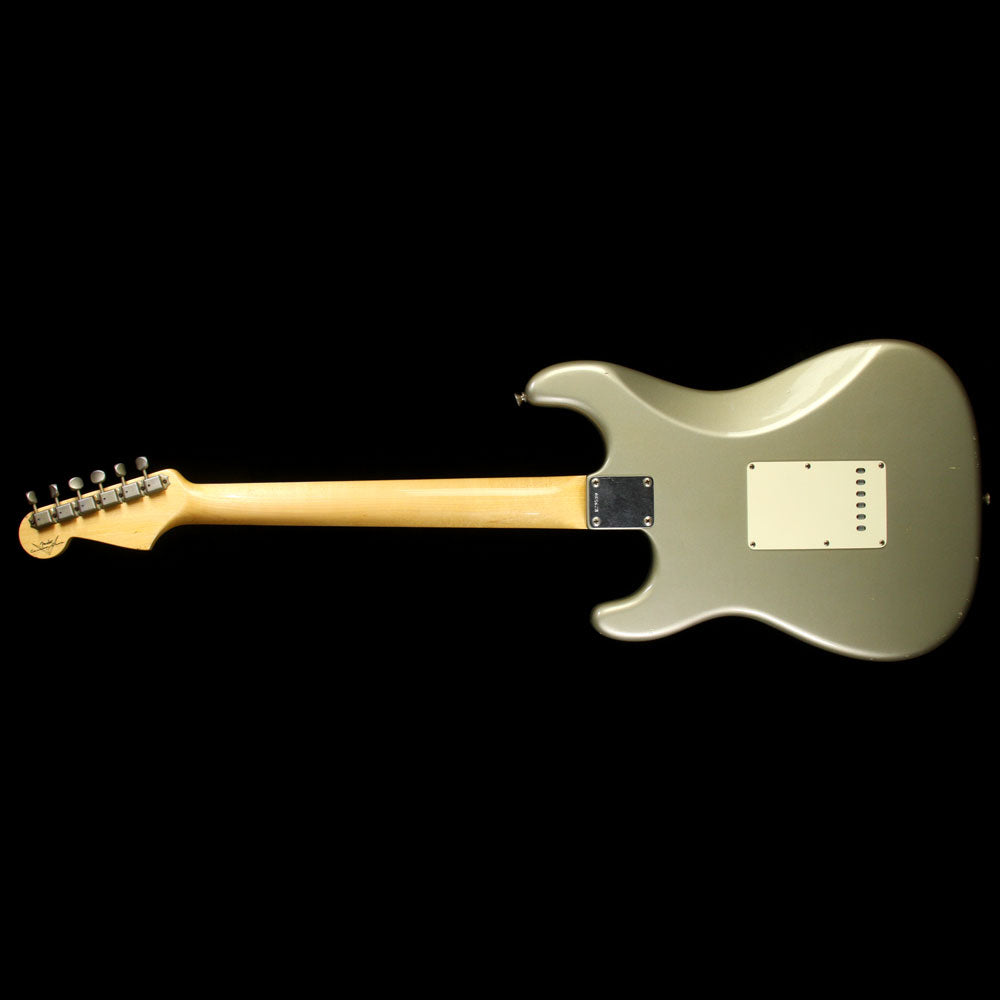 Used 2006 Fender Custom Shop '65 Stratocaster Relic Guitar Shoreline Gold — 3