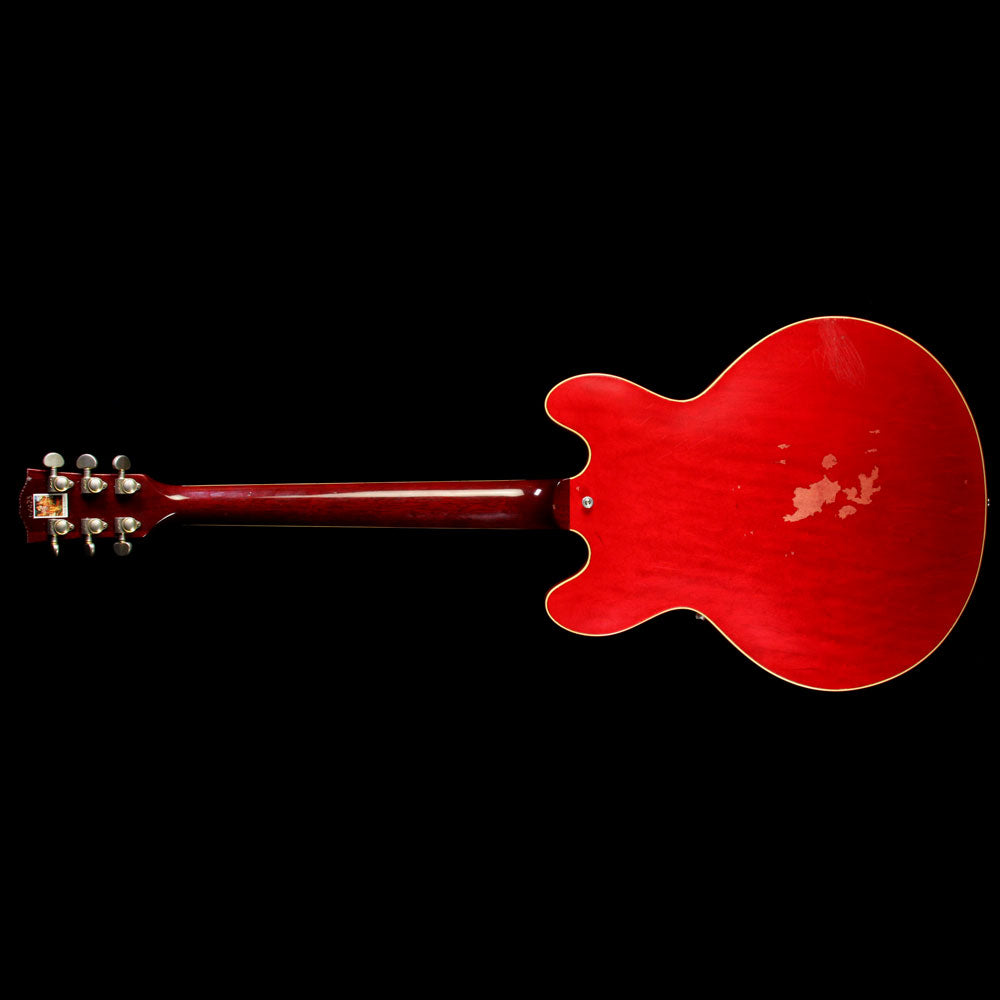 Used 2005 Gibson Custom Shop Eric Clapton Crossroads ES-335 Electric Guitar Aged Cherry — 3