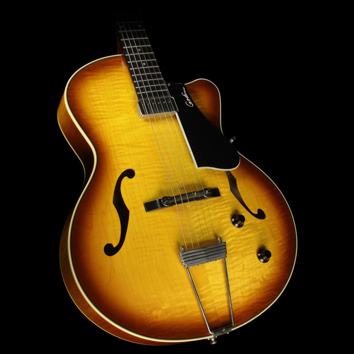 Used 2009 Godin 5th Avenue Jazz Electric Guitar Sunburst