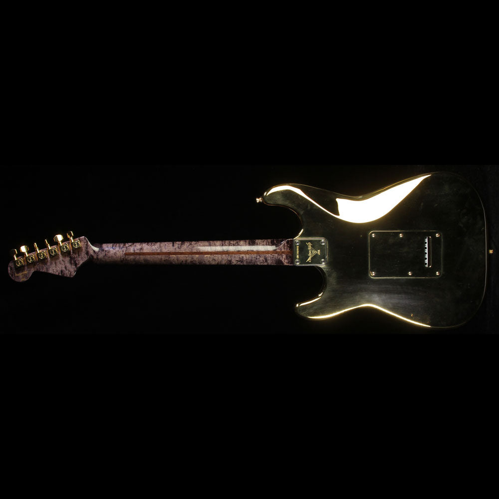 Used 1997 Fender Aluminum Stratocaster Electric Guitar Gold Plated — 3