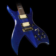 Used 1982 B.C. Rich Bich Electric Guitar Trans Blue