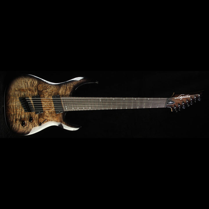 Legator Ninja-200 SE Fanned Fret 7-String Electric Guitar Charcoal Burst
