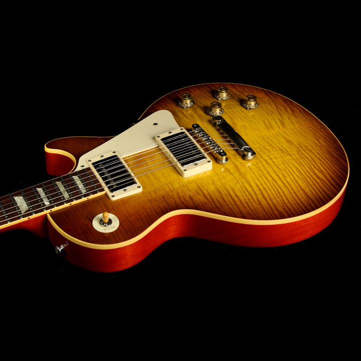 Used 2009 Gibson Custom Shop Chambered 1958 Les Paul Reissue Electric Guitar Iced Tea
