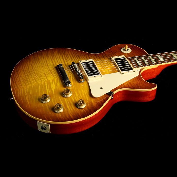Used 2009 Gibson Custom Shop Chambered 1958 Les Paul Reissue Electric Guitar Iced Tea
