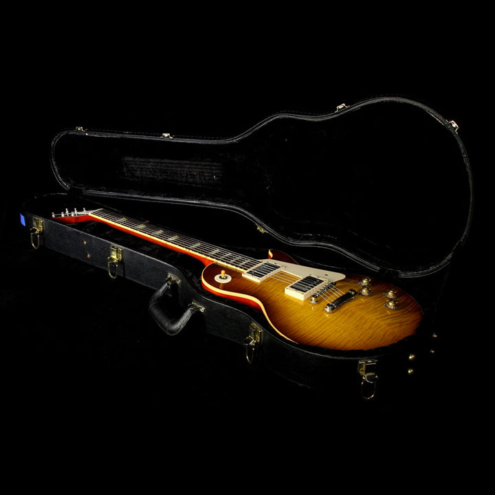 Used 2009 Gibson Custom Shop Chambered 1958 Les Paul Reissue Electric Guitar Iced Tea