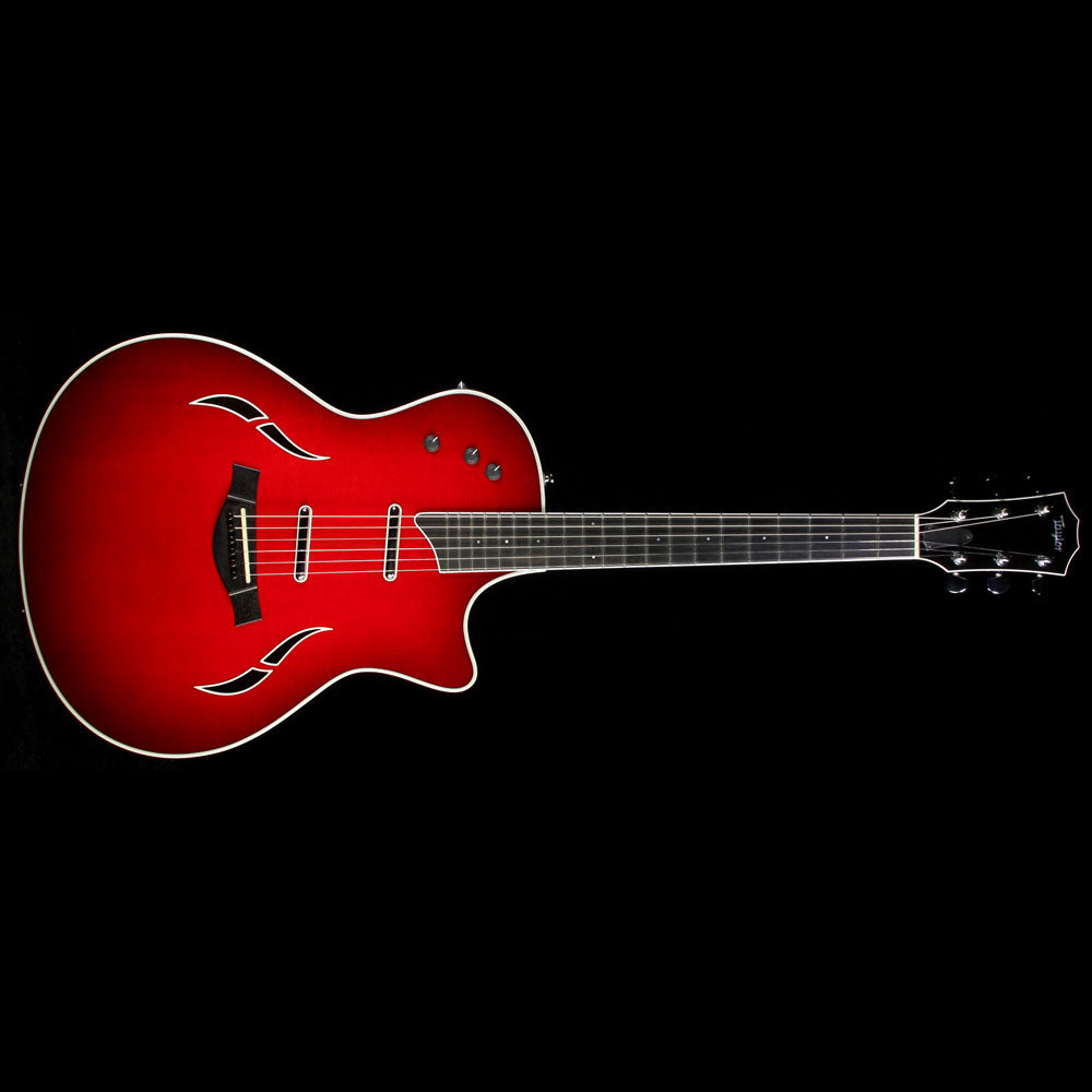 Used Taylor T5 Standard Acoustic Guitar Trans Red — 2