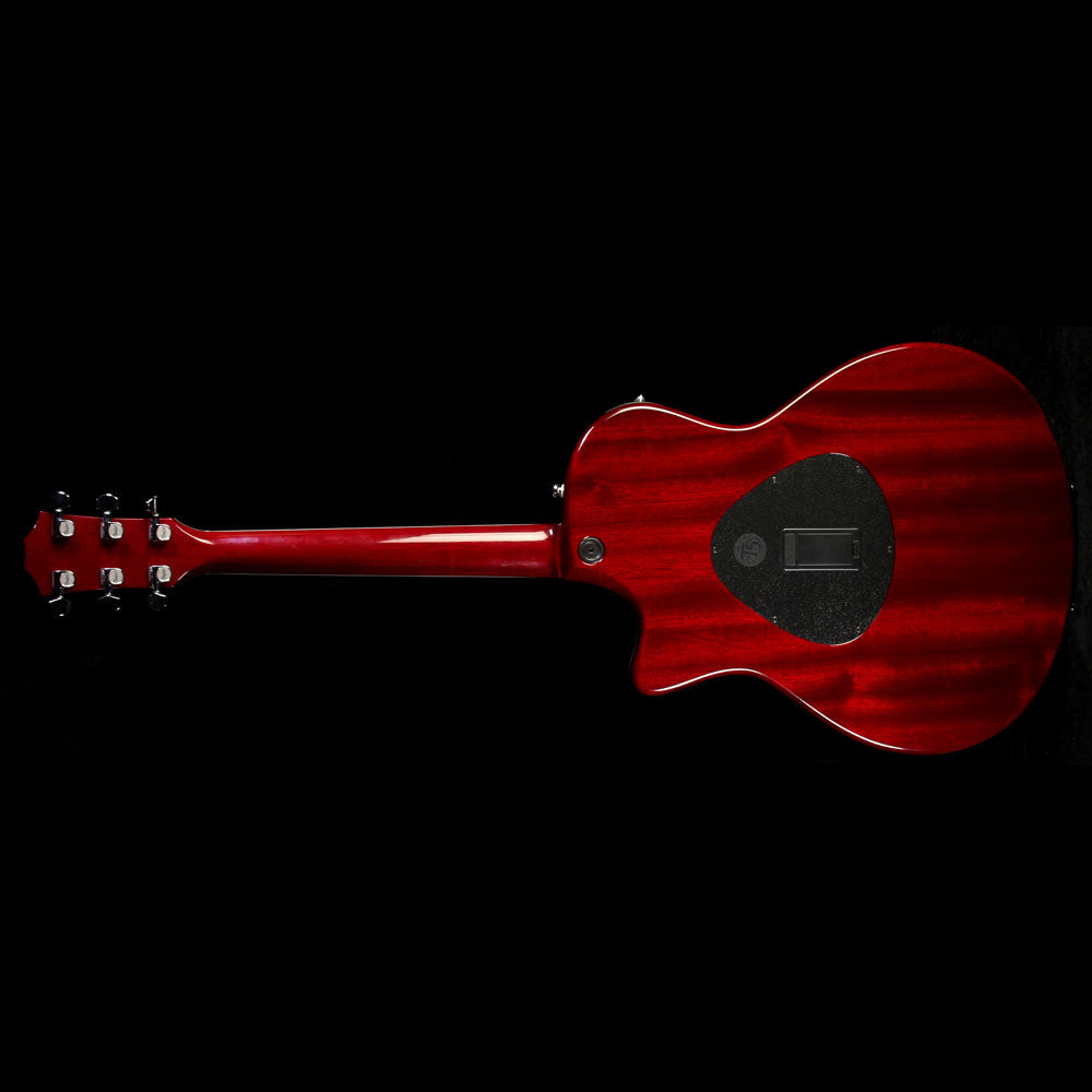 Used Taylor T5 Standard Acoustic Guitar Trans Red — 3