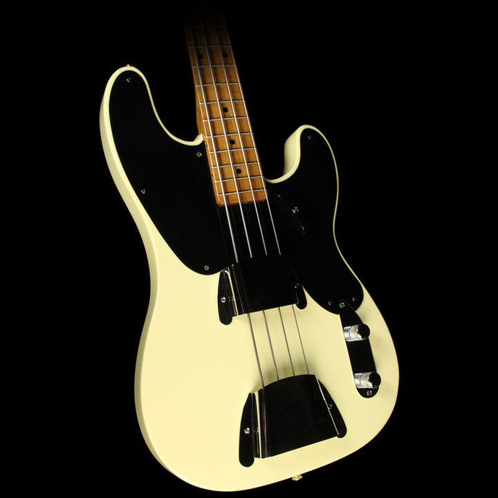 Fender Custom Shop '51 Roasted Precision NOS Thin Skin Electric Bass Guitar Vintage White