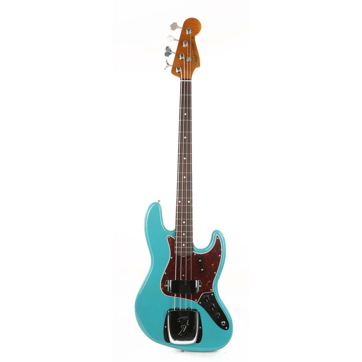 Fender Custom Shop 1964 Jazz Bass Roasted NOS Faded Taos Turquoise