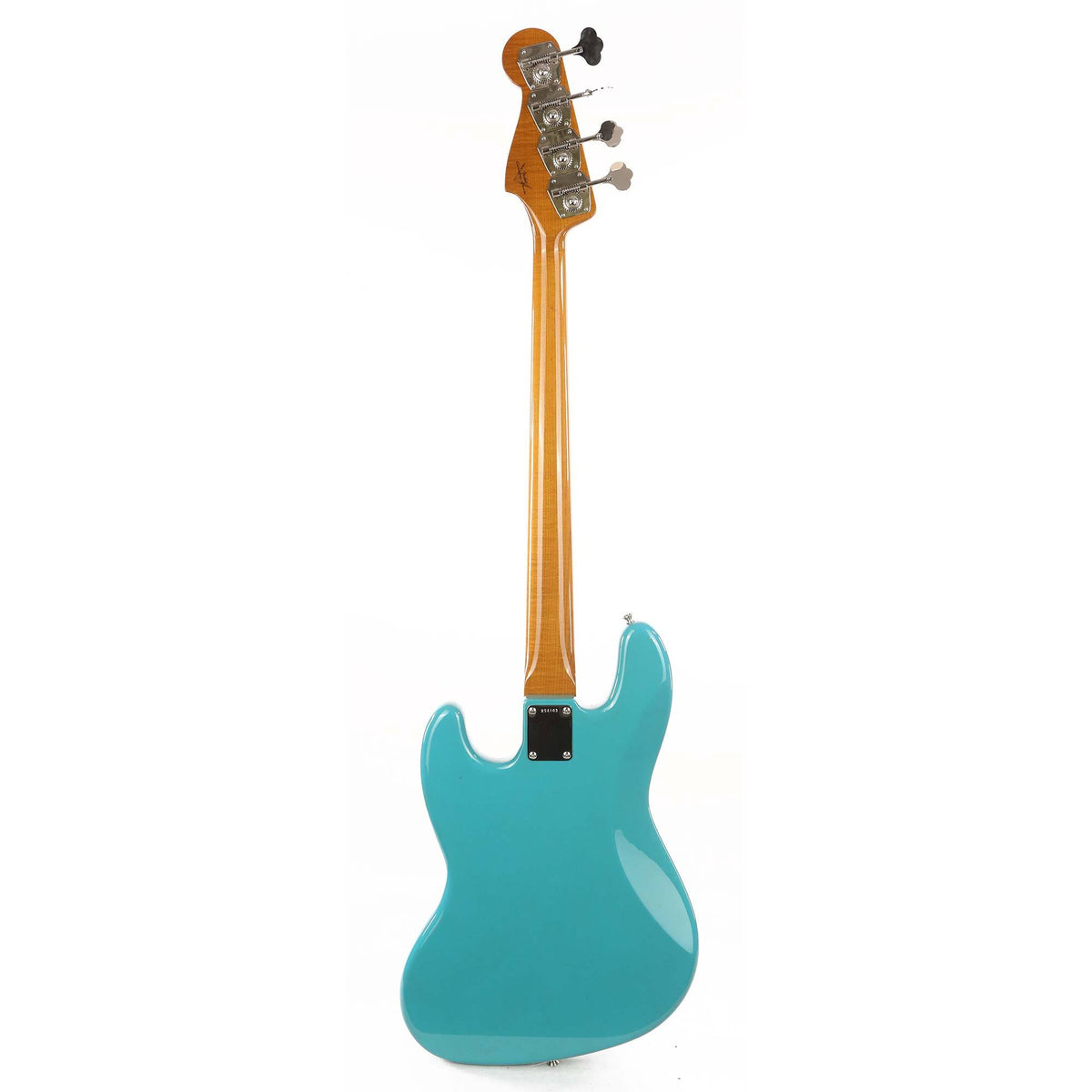 Fender Custom Shop 1964 Jazz Bass Roasted NOS Faded Taos Turquoise — 3