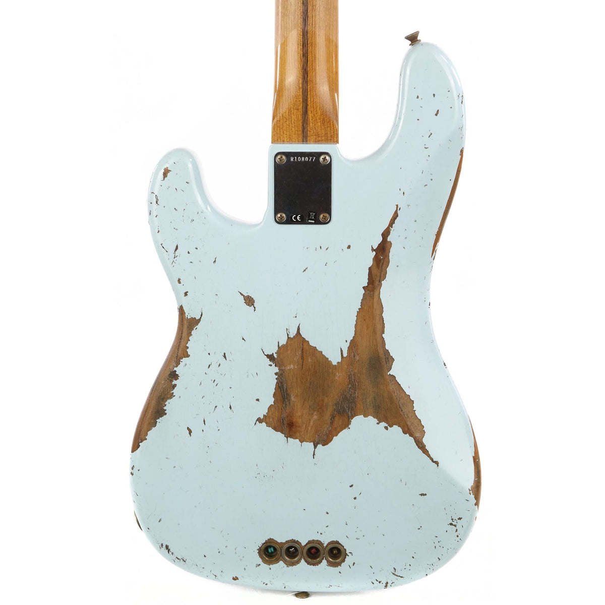 Fender Custom Shop 1955 Roasted Precision Bass Heavy Relic Electric Bass Sonic Blue 2020 — 8