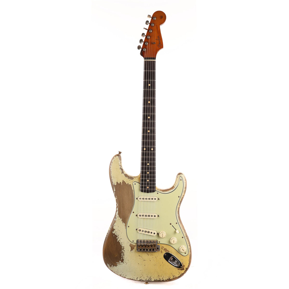 Fender Custom Shop '62 Stratocaster Ultimate Relic Masterbuilt Dale Wilson Sonic Blue — 2