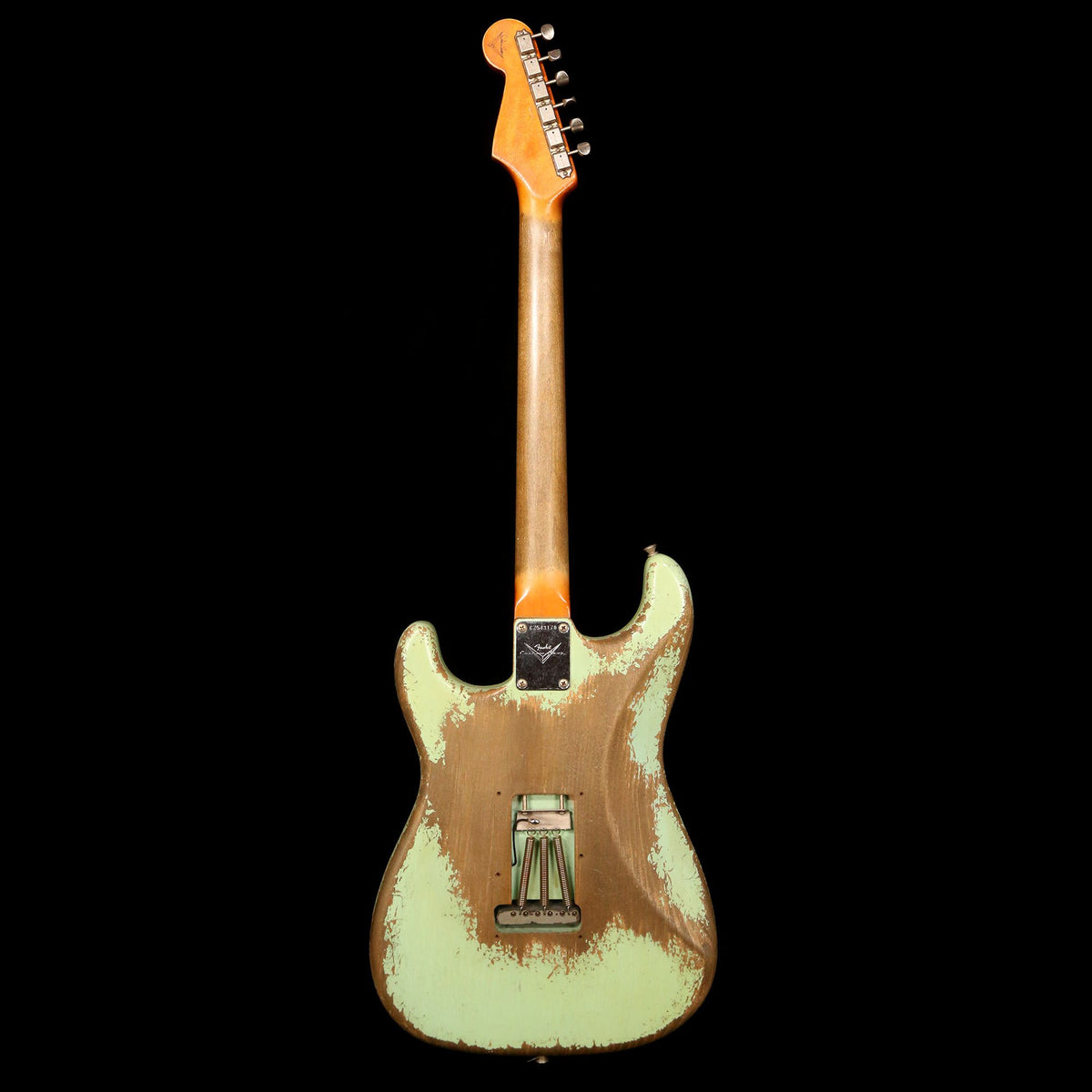 Fender Custom Shop '62 Stratocaster Ultimate Relic Masterbuilt Dale Wilson Surf Green — 3