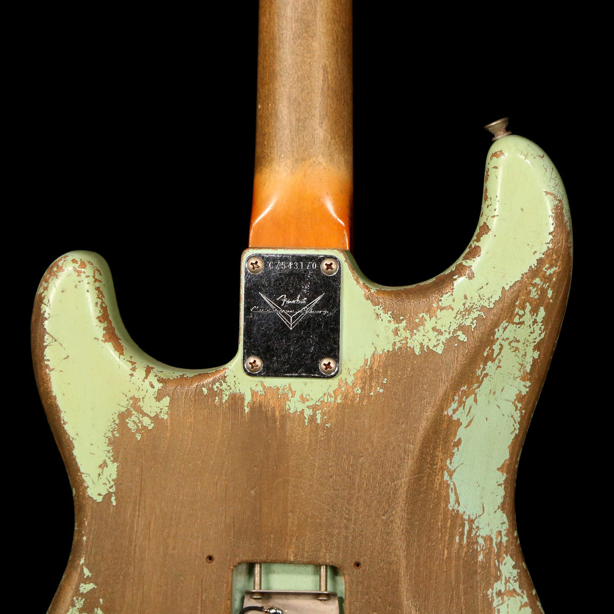 Fender Custom Shop '62 Stratocaster Ultimate Relic Masterbuilt Dale Wilson Surf Green — 8