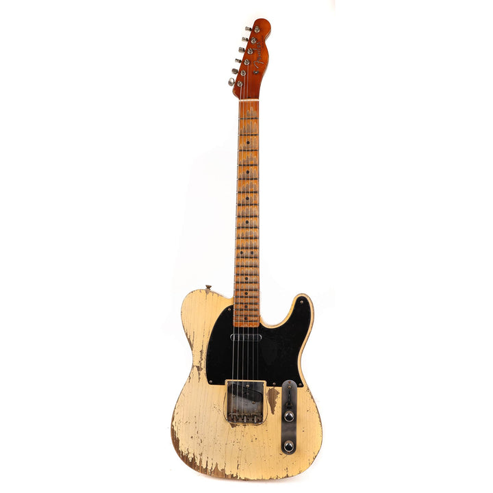 Fender Custom Shop 1952 Telecaster Ultra Relic Masterbuilt Dale Wilson White Blonde