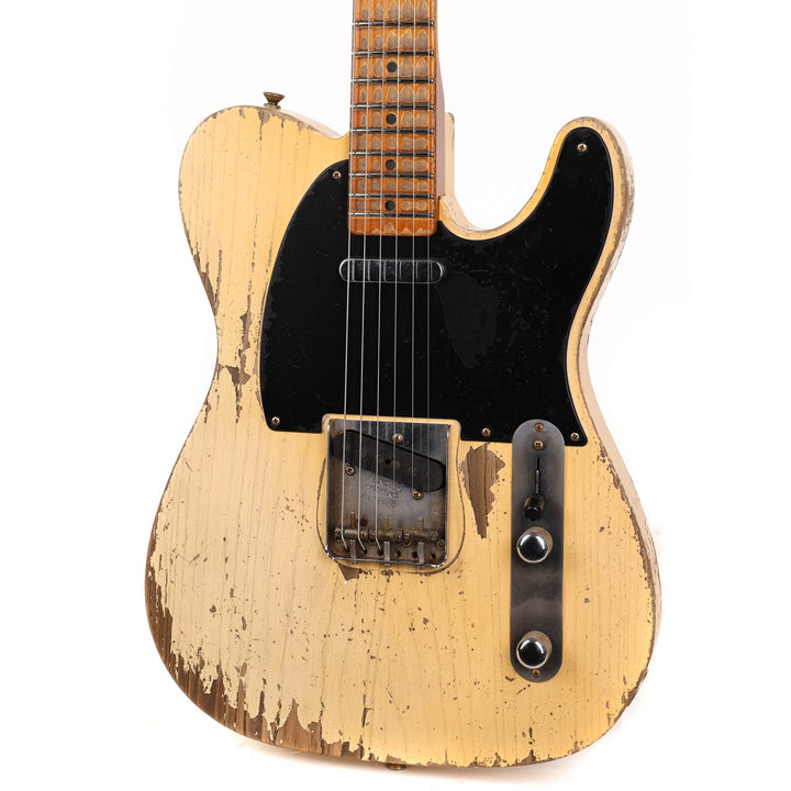 Fender Custom Shop 1952 Telecaster Ultra Relic Masterbuilt Dale Wilson White Blonde