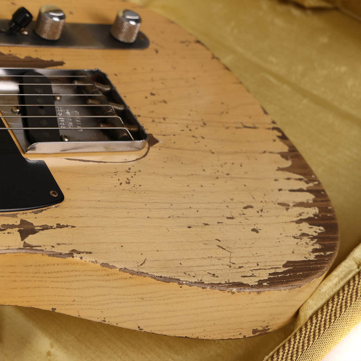 Fender Custom Shop 1952 Telecaster Ultra Relic Masterbuilt Dale Wilson White Blonde
