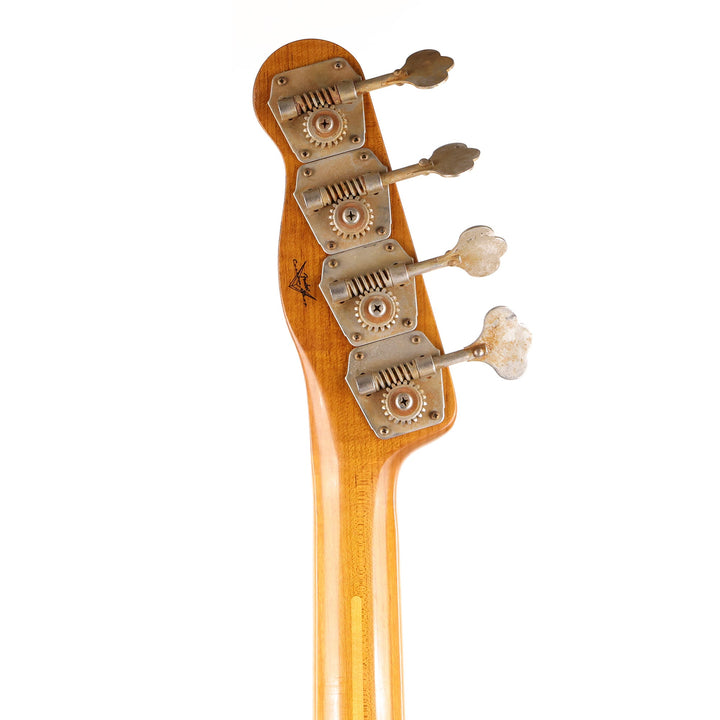 Fender Custom 1955 Precision Bass Relic Electric Bass Guitar Shell Pink