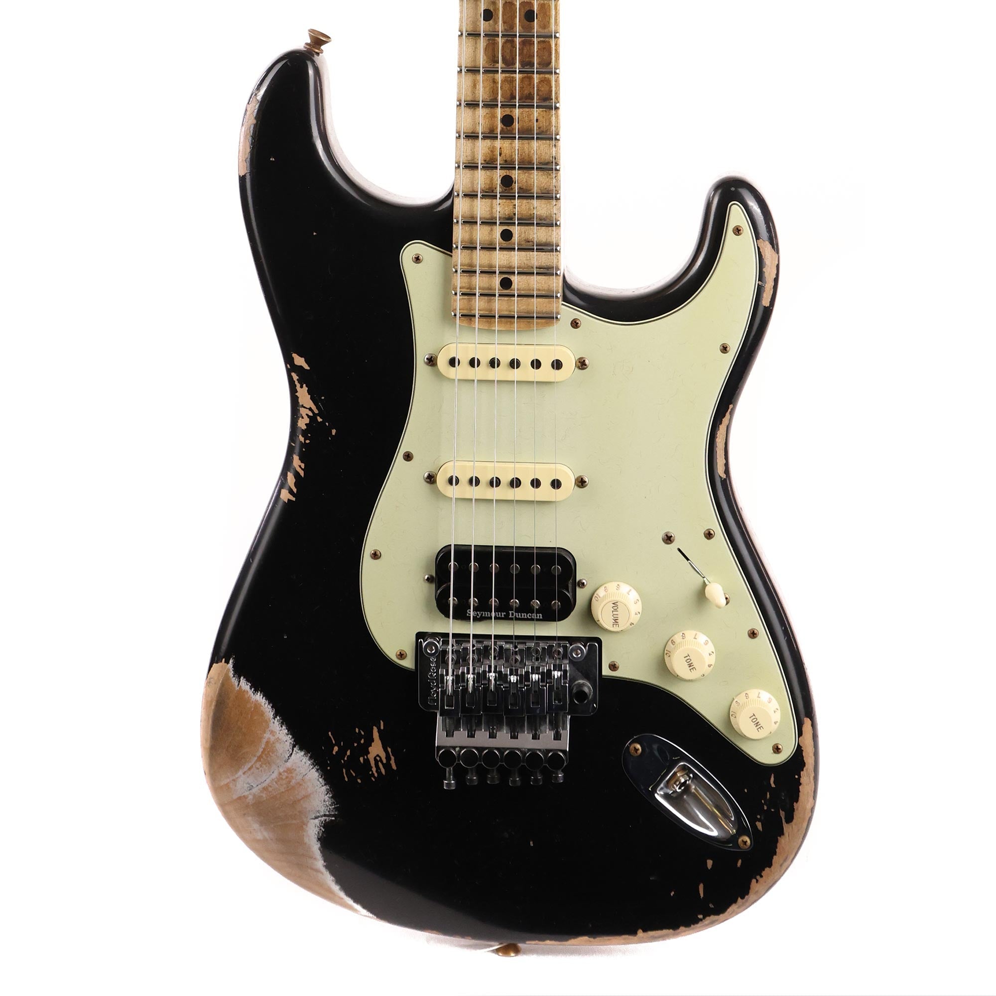 Fender Custom Shop ZF Stratocaster Heavy Relic Black Music Zoo 