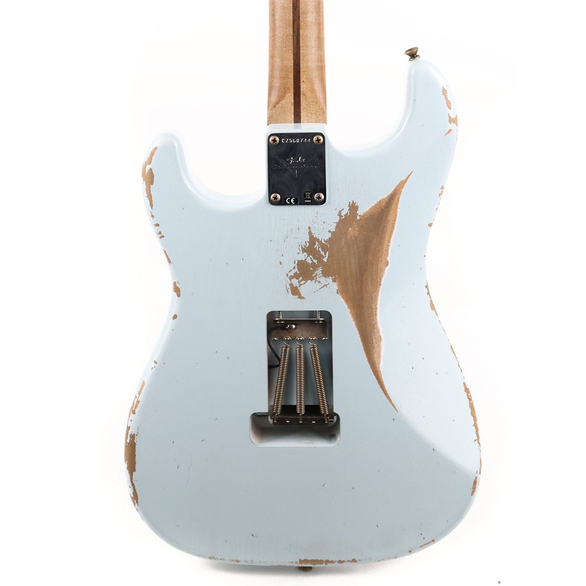 Fender Custom Shop ZF Stratocaster Heavy Relic Sonic Blue Music Zoo Exclusive — 6