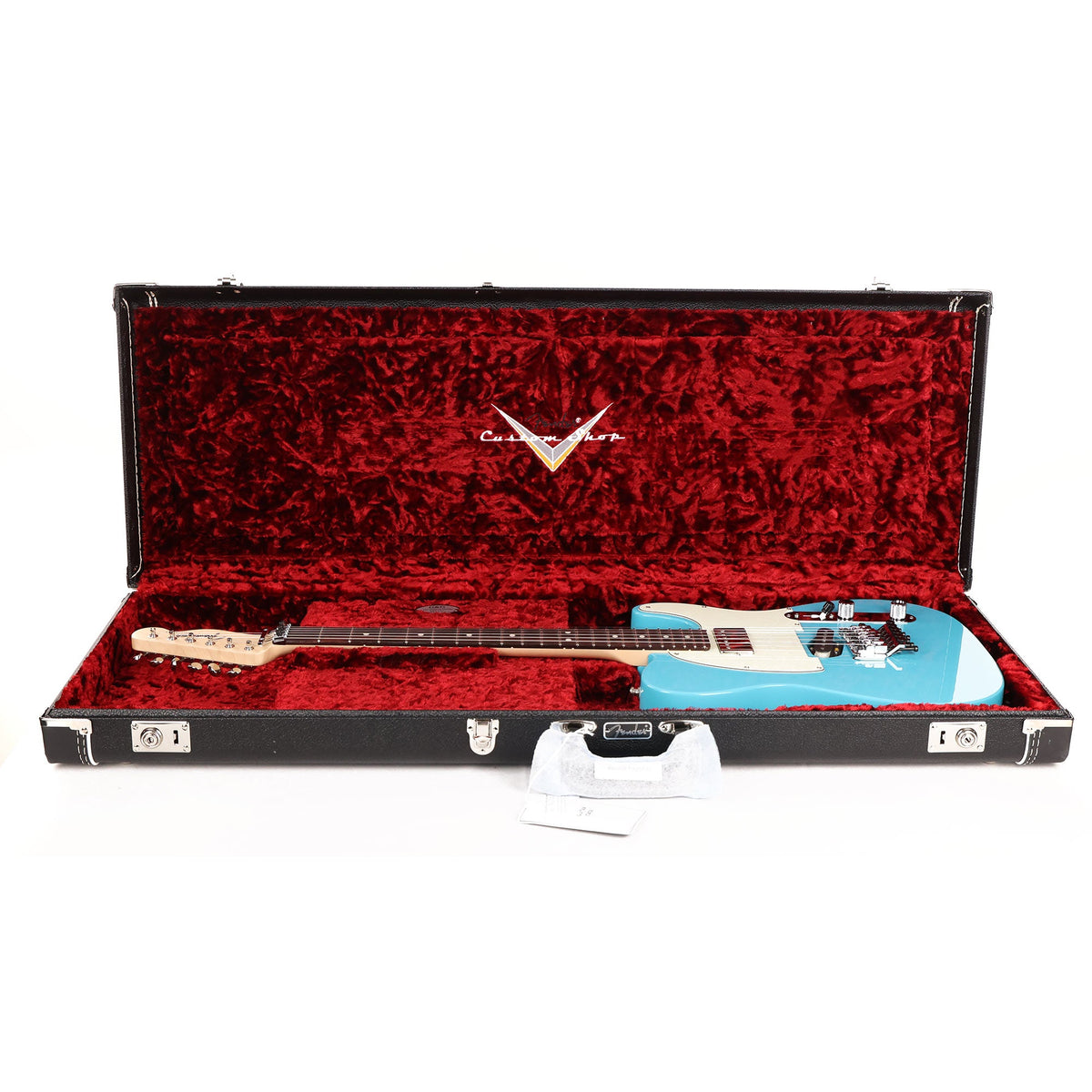 Fender Custom Shop ZF Telecaster Music Zoo Exclusive Faded Taos — 9