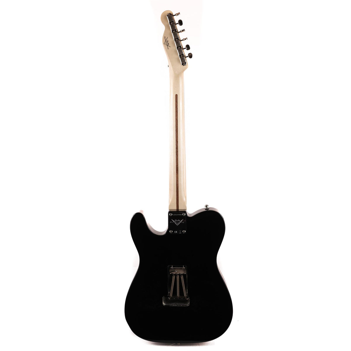 Fender Custom Shop ZF Telecaster NOS Black Music Zoo Exclusive — 3
