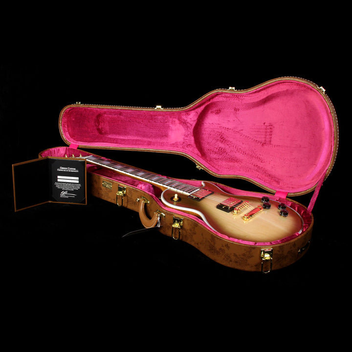 Gibson Custom Shop Zoo Select Les Paul Custom Electric Guitar Gold Burst