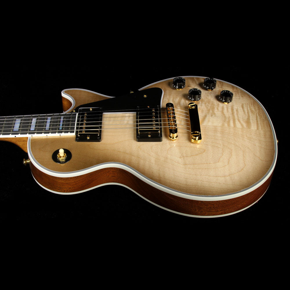Used Gibson Custom Shop Zoo Select Les Paul Custom Electric Guitar Champagne Burst — 6