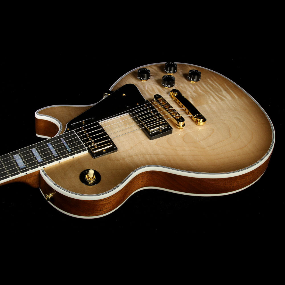 Used Gibson Custom Shop Zoo Select Les Paul Custom Electric Guitar Champagne Burst — 7