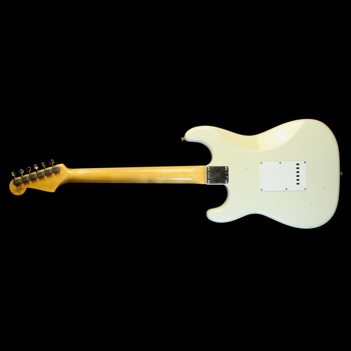 Fender Custom Shop '65 Stratocaster Journeyman Relic Guitar Olympic White with Midas Tint