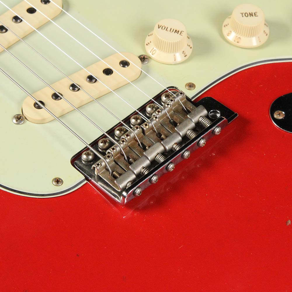 Fender Custom Shop '60 Stratocaster Journeyman Relic Electric Guitar Seminole Red — 4