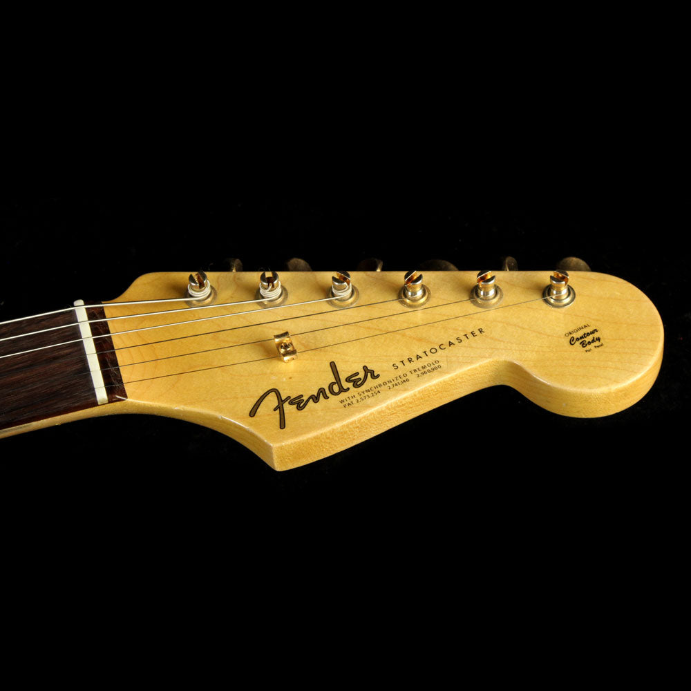 Fender Custom Shop 63 Stratocaster Journeyman Relic Electric Guitar Faded Foam Green — 4