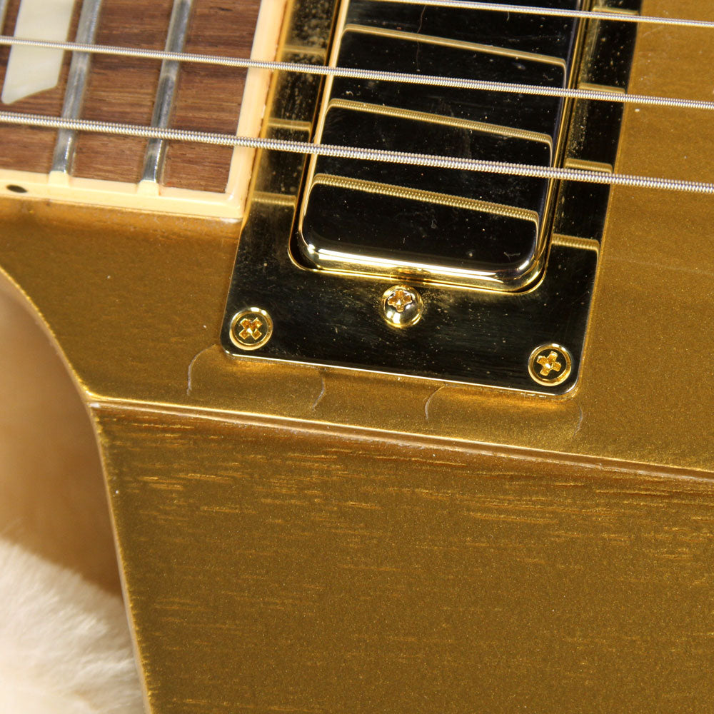 Used 2013 Gibson 50th Anniversary Firebird Electric Guitar Buillion Gold — 5