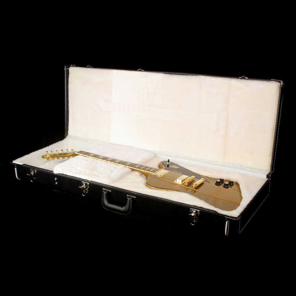 Used 2013 Gibson 50th Anniversary Firebird Electric Guitar Buillion Gold — 6