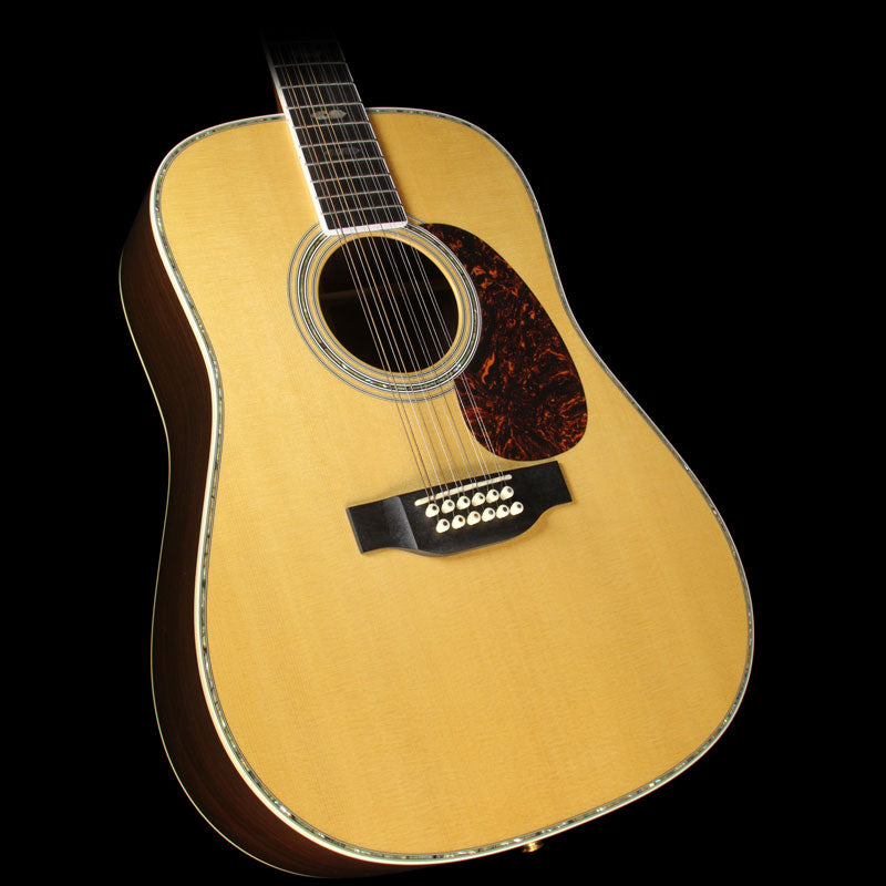 Used 2002 Martin D12-41  12-String Dreadnought Acoustic Guitar Natural — 1