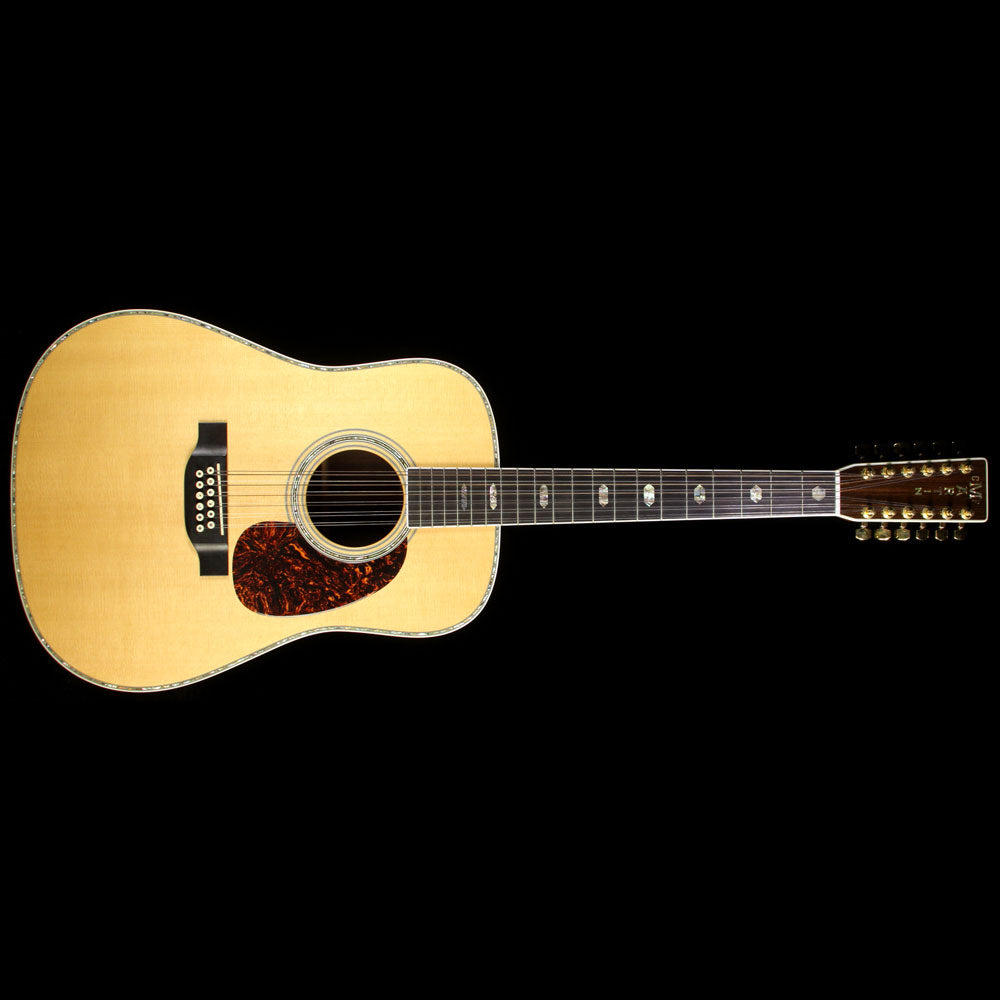 Used 2002 Martin D12-41  12-String Dreadnought Acoustic Guitar Natural — 2