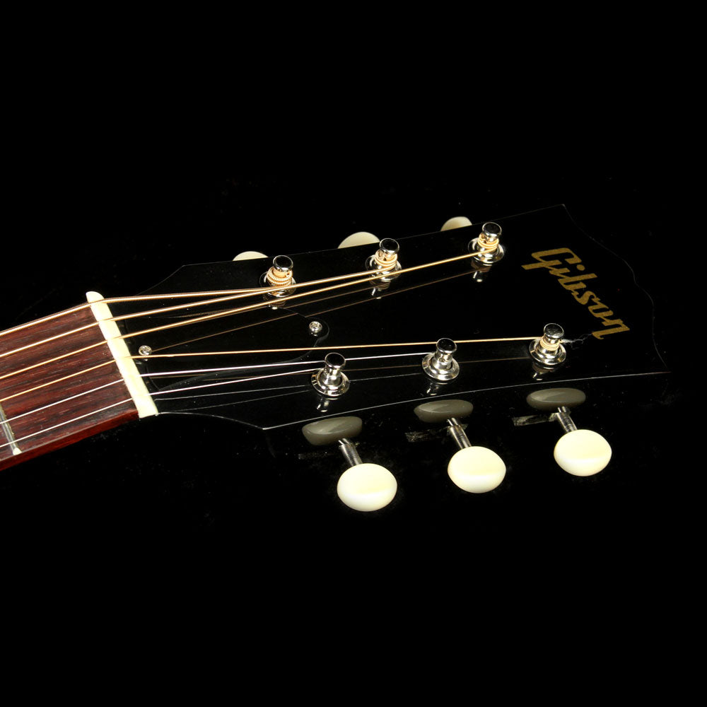 Gibson Montana 1960's J-45 Dreadnought Acoustic Guitar Ebony — 4