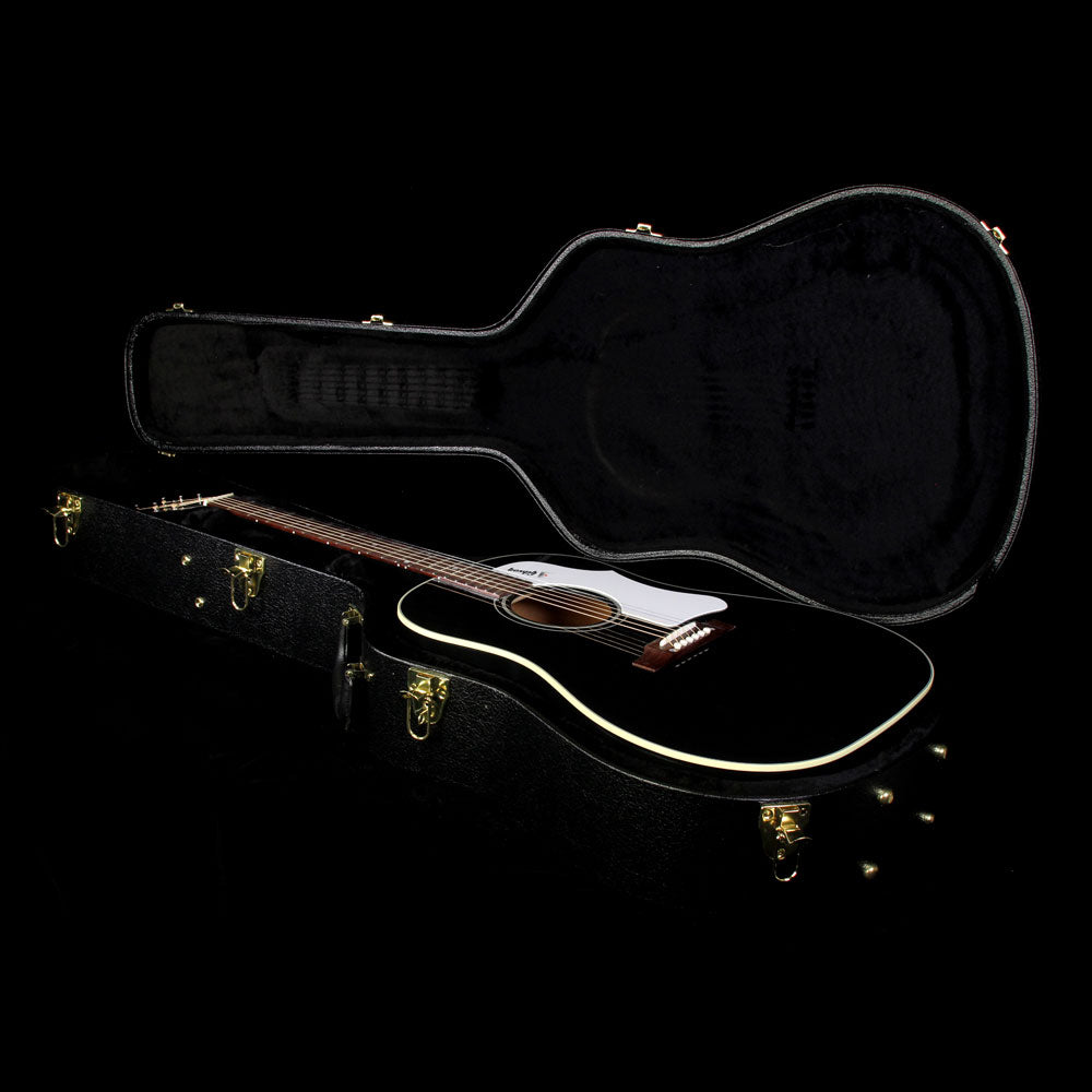 Gibson Montana 1960's J-45 Dreadnought Acoustic Guitar Ebony — 5