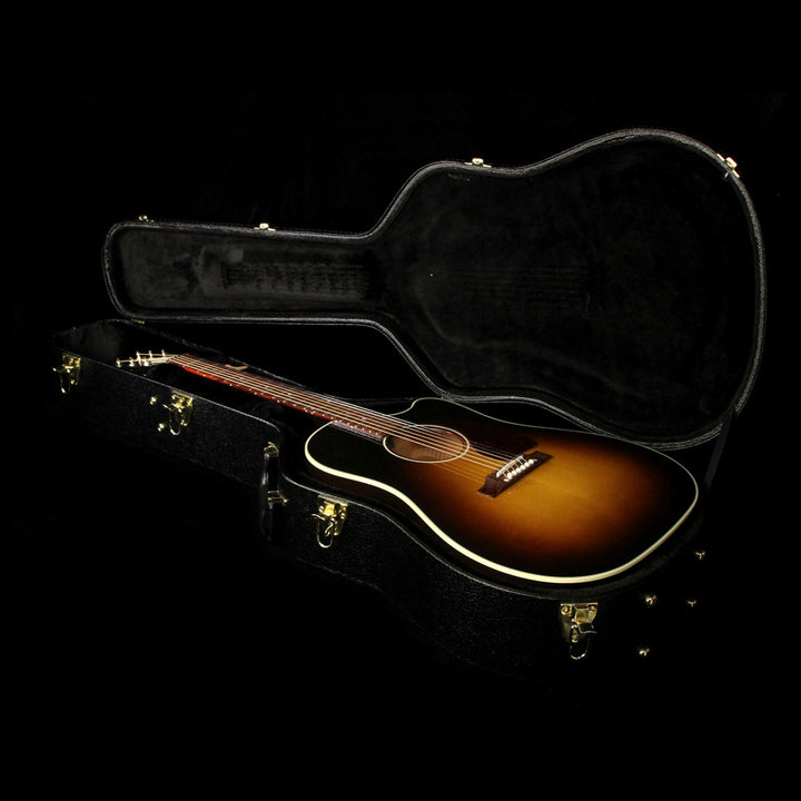 Gibson Montana J-45 Dreadnought Cutaway Acoustic Guitar Vintage Sunburst