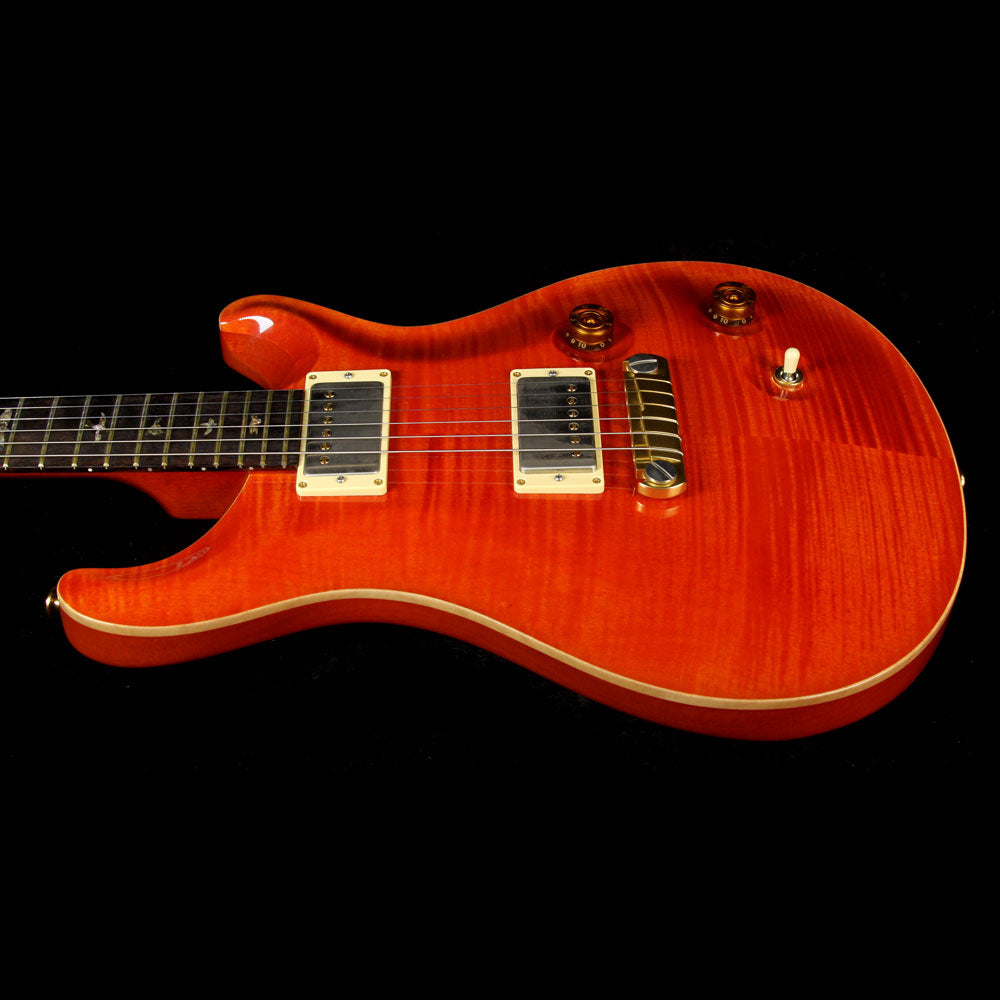 Used 2003 Paul Reed Smith Custom 22 Brazilian Board Electric Guitar Orange — 5