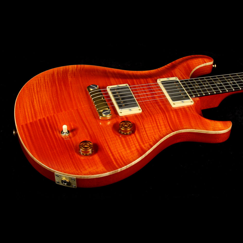 Used 2003 Paul Reed Smith Custom 22 Brazilian Board Electric Guitar Orange — 7
