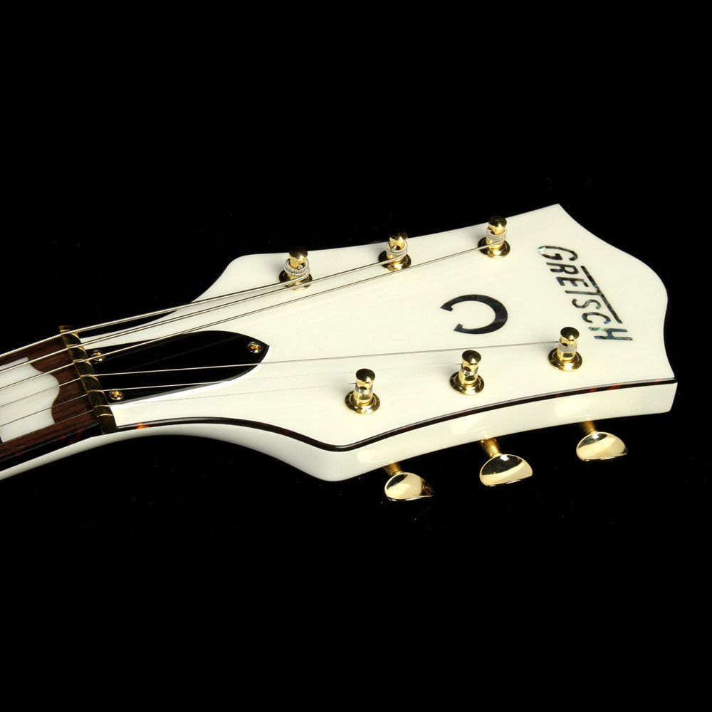 Used Gretsch G6120DE Duane Eddy Signature Hollowbody FSR Electric Guitar Pearl White — 4